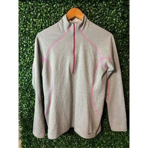 Patagonia Gray and Pink Sweatshirt